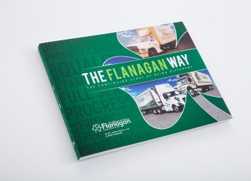 Flanagan Foodservice - Corporate anniversary book published by company history book publisher and business history books publishing house Historical Branding Solutions